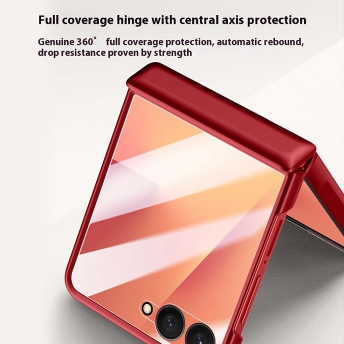 A-One Brand - Galaxy Z Flip 7 Mobilskal Hard PC Hinge Protection - Grön