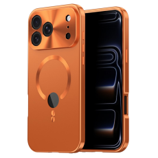 A-One Brand - iPhone 17 Pro Mobilskal MagSafe med Skärmskydd - Orange