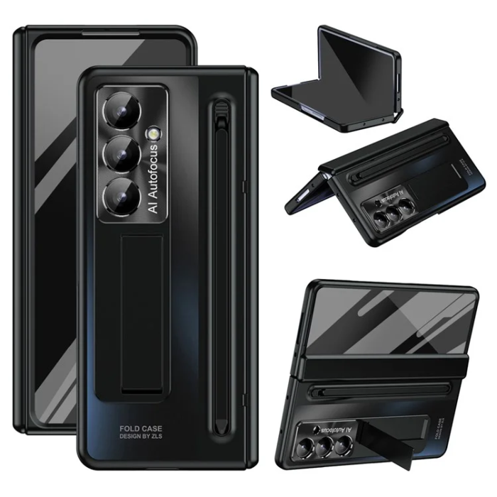 A-One Brand - Galaxy Z Fold 7 Mobilskal med Skärmskydd och Stylus Hinge
