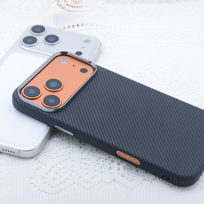 A-One Brand - iPhone 17 Pro Max Mobilskal Magsafe Carbon Fiber