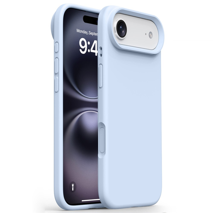 A-One Brand - iPhone Air Mobilskal Soft Microfiber Lining Silikon+PC - Blå