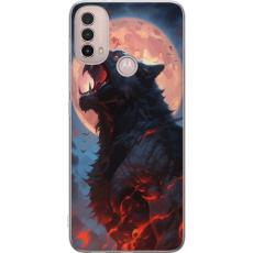 iSecrets - Mobilskal till Motorola Moto E40 med Ylande varg