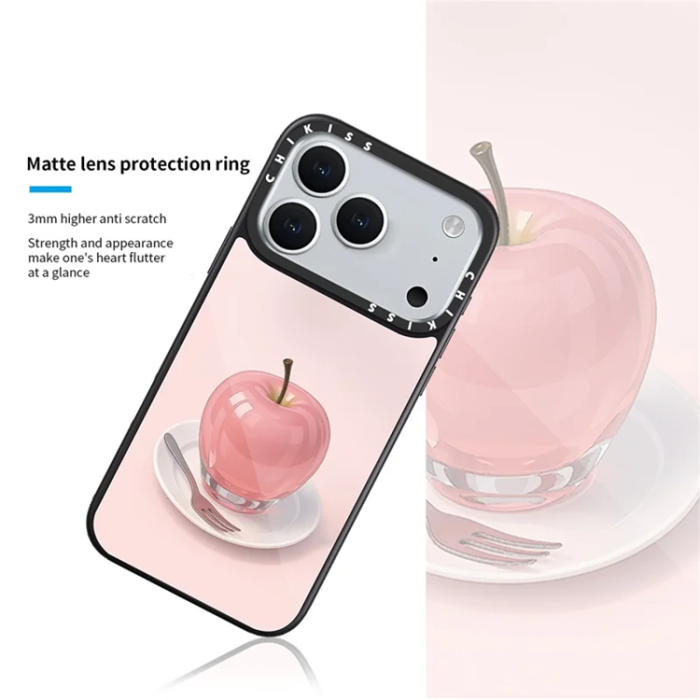 A-One Brand - iPhone 17 Pro Max Mobilskal MagSafe Aluminium Silikon