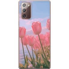 iSecrets - Mobilskal till Samsung Galaxy Note20 med Rosa Tulpaner