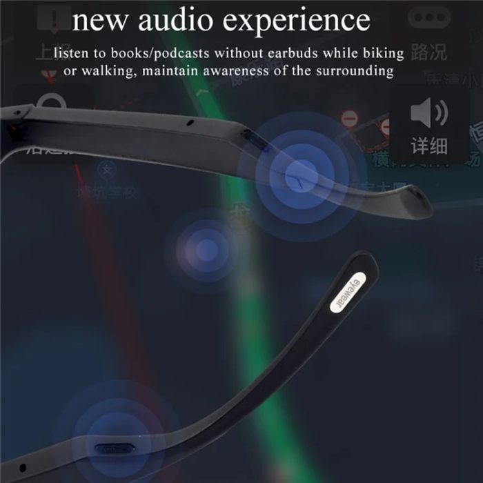 OEM - Smarta Glasögon Vattentät Bluetooth KY01 Polarized Design