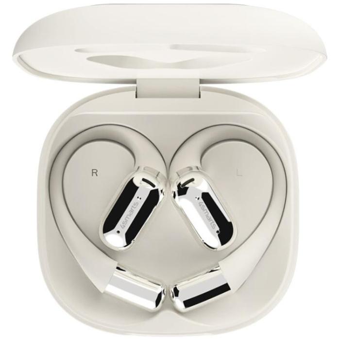 4smarts - 4smarts In-Ear Hörlurar Trådlösa OWS SkyBuds med AI-Skärm - Beige