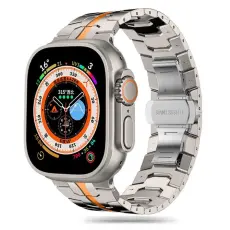 Tech-Protect - Tech-Protect Apple Watch (44/45/46/49mm) Armband Lines - Titanium