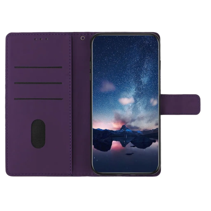 Taltech - Google Pixel 7A Plånboksfodral Tryckt - Lila