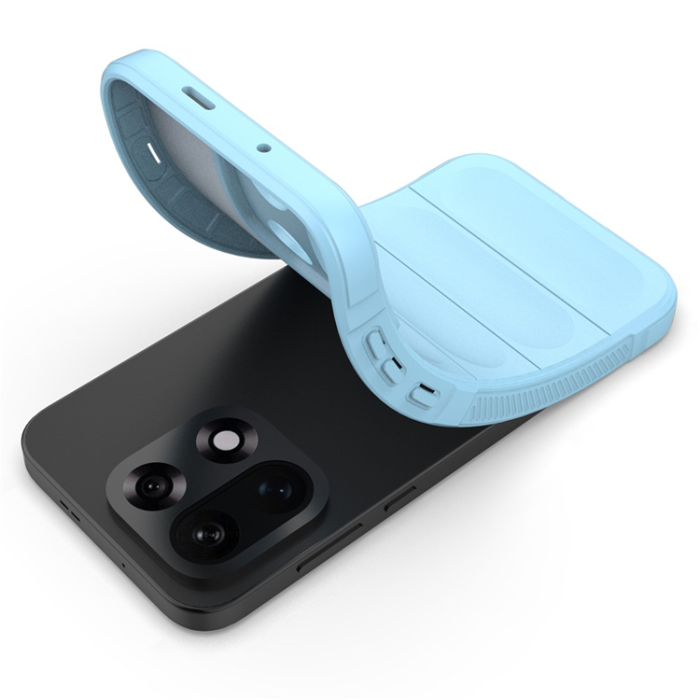 A-One Brand - OnePlus 15 5G Mobilskal Anti-Drop Soft TPU Rugged - Blå