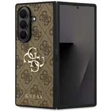 Guess - Guess Mobilskal till Galaxy Z Fold 7 Big 4G Logo Classic Logo - Brun