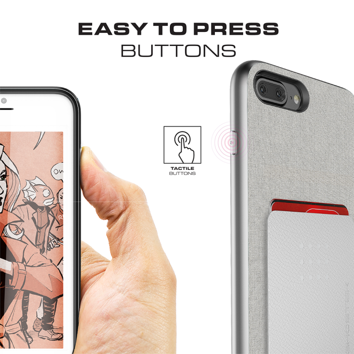 Ghostek - Ghostek Exec 2 Skal till iPhone 8 Plus / 7 Plus - Rosa