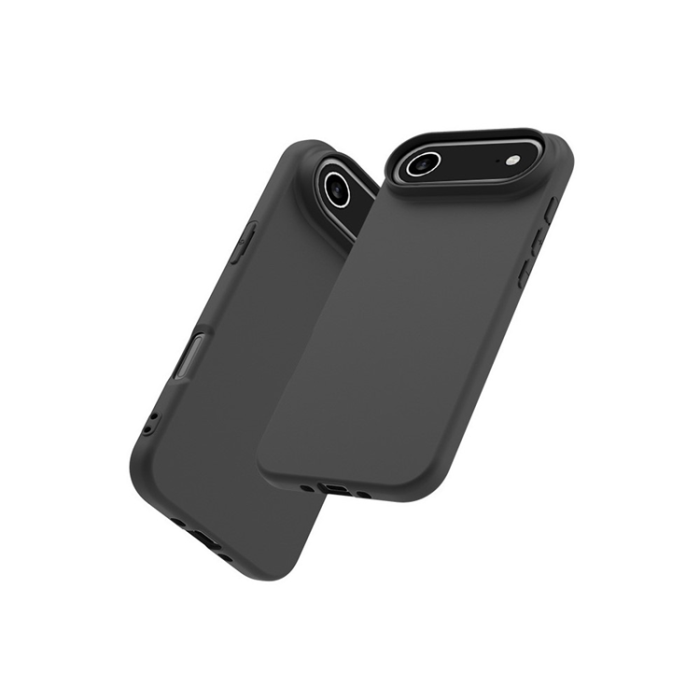 A-One Brand - iPhone 17 Air Mobilskal Soft Matte - Svart