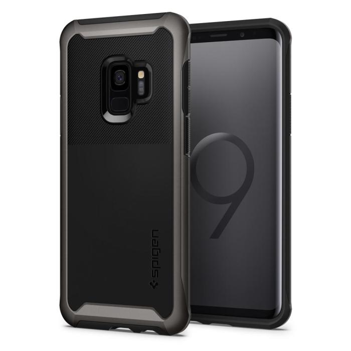 UTGATT4 - Spigen Neo Hybrid Urban Skal till Samsung Galaxy S9 - Gunmetal