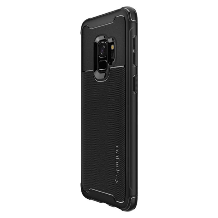 UTGATT5 - SPIGEN Rugged Armor Urban Skal till Samsung Galaxy S9 - Svart