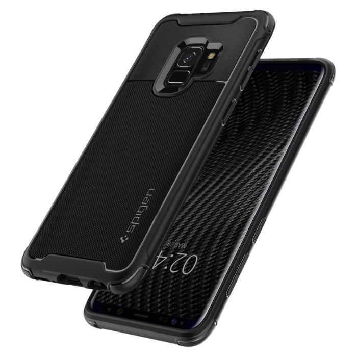 UTGATT5 - SPIGEN Rugged Armor Urban Skal till Samsung Galaxy S9 - Svart