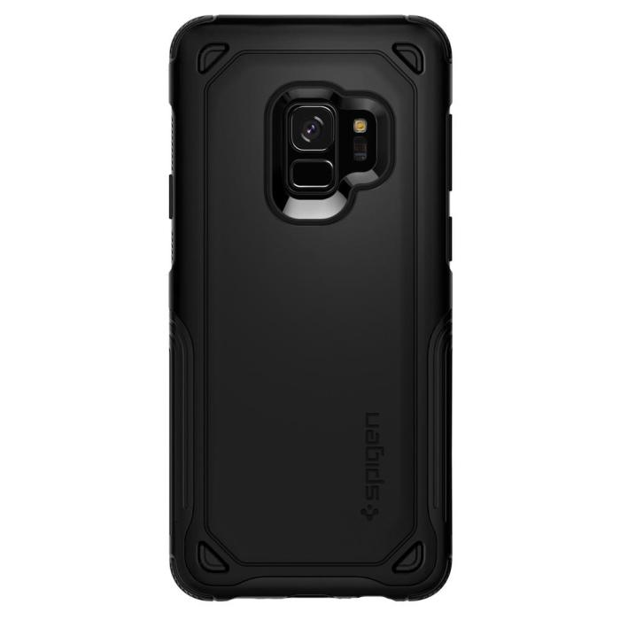 UTGATT5 - Spigen Hybrid Armor Skal till Samsung Galaxy S9 - Svart