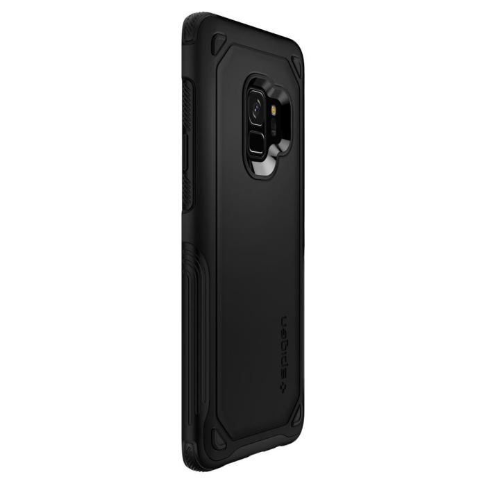 UTGATT5 - Spigen Hybrid Armor Skal till Samsung Galaxy S9 - Svart