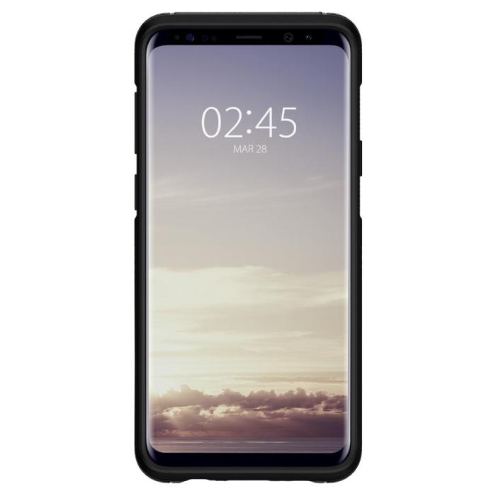 UTGATT5 - Spigen Hybrid Armor Skal till Samsung Galaxy S9 - Svart