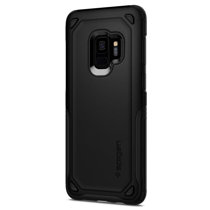 UTGATT5 - Spigen Hybrid Armor Skal till Samsung Galaxy S9 - Svart