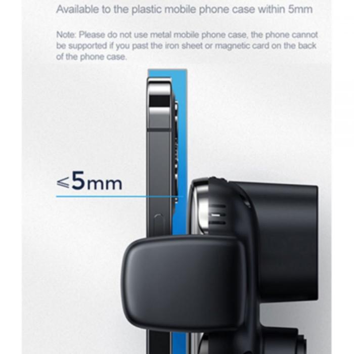 UTGATT1 - Joyroom - Dashboard Car Mount Trådlös Laddare - Svart