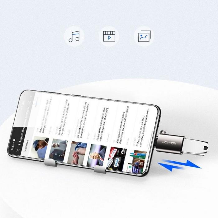 UTGATT1 - Joyroom - Adapter USB-C To USB - Svart