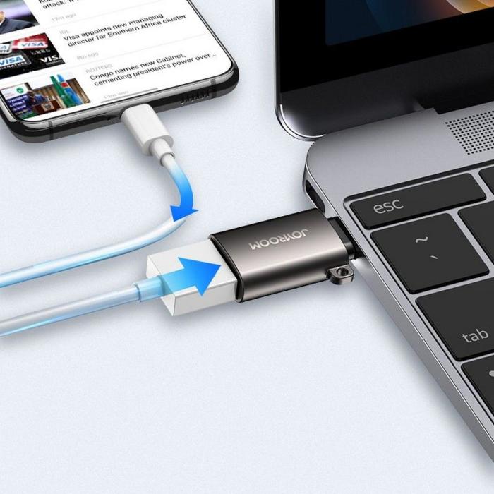UTGATT1 - Joyroom - Adapter USB-C To USB - Svart