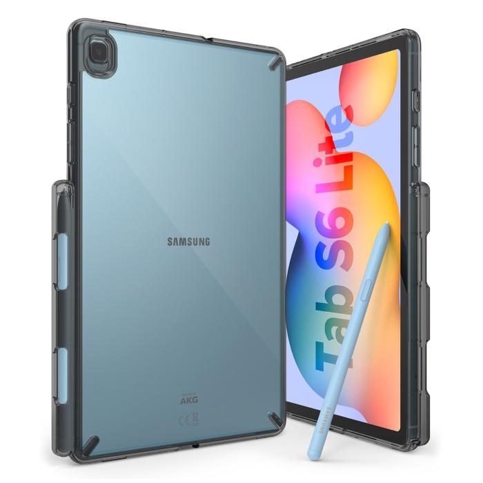 UTGATT4 - Ringke Fusion Bumper Skal Samsung Galaxy Tab S6 Lite - Grå