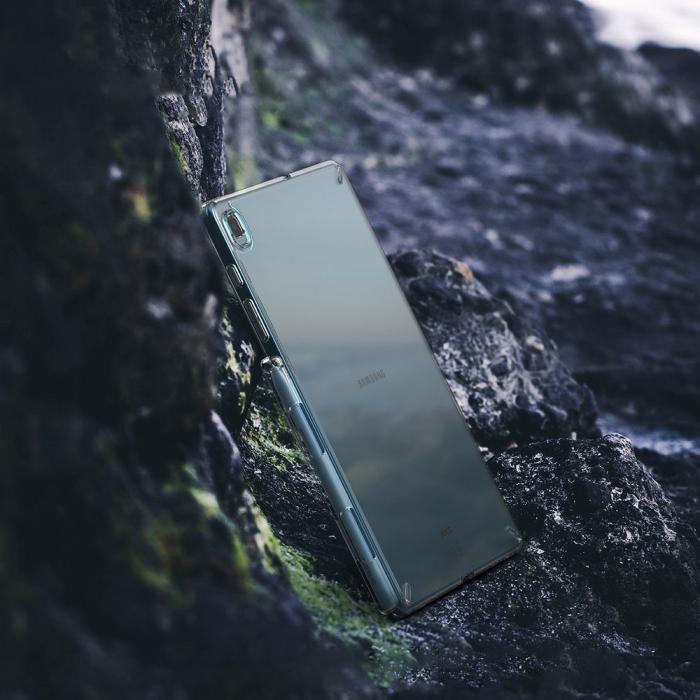 UTGATT4 - Ringke Fusion Bumper Skal Samsung Galaxy Tab S6 Lite - Grå