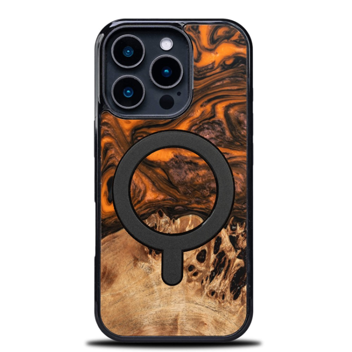 Bewood - Bewood iPhone 16 Pro Max Mobilskal MagSafe Unique Orange