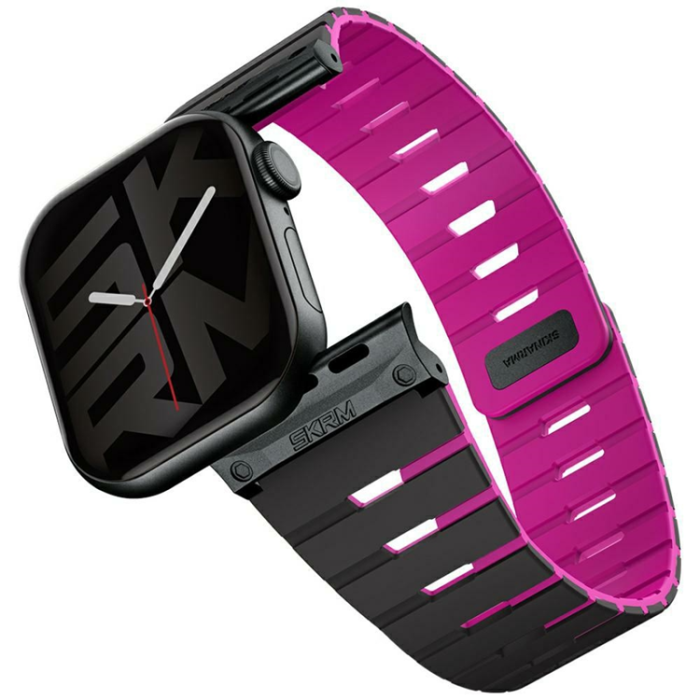 Skinarma - Skinarma Apple Watch 42/41/40 Armband Gemini - Midnight
