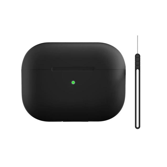 A-One Brand - Airpods Pro 2 Skal Anti Drop med Rem - Svart
