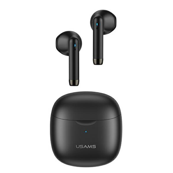 USAMS IA-serie Bluetooth Hörlurar 5.0 TWS - Svart