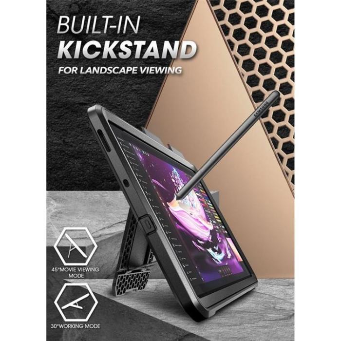 SupCase - Supcase Galaxy Tab S6 Lite (2020/2022) Skal Unicorn Beetle Pro - Svart