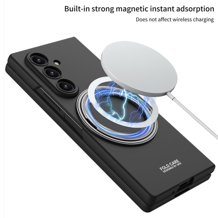 GKK - GKK Galaxy Z Fold 7 Mobilskal Med Skärmfilm - Svart