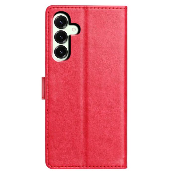OEM - Samsung Galaxy A37 Plånboksfodral Konstläder Ställfunktion - Rosa