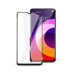 Forcell - 5D H&auml;rdat Glas Sk&auml;rmskydd till Samsung Galaxy A41 Svart