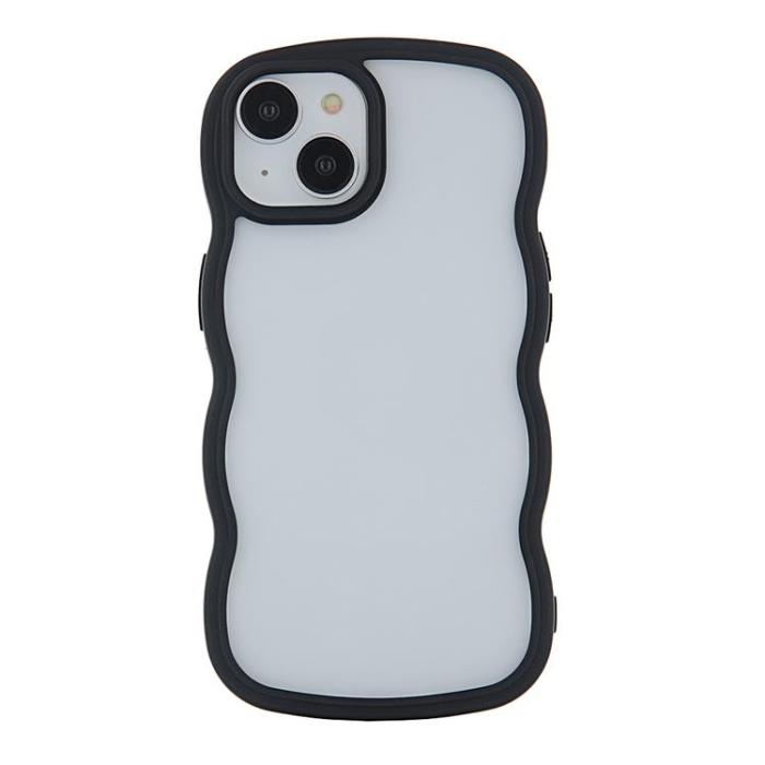 OEM - iPhone 7/8/SE (2020/2022) Mobilskal Wave - Svart