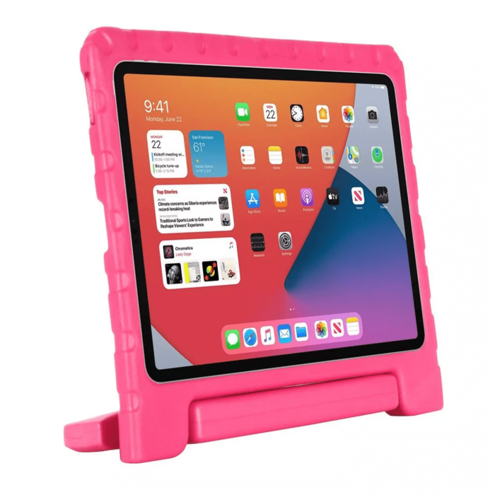 A-One Brand - EVA Shockproof skal iPad Air 1/2 & iPad 9.7 2017/2018 - Rosa