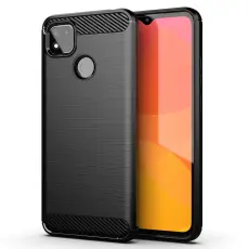 Forcell - CARBON skal till Xiaomi Redmi 10 4G (2021/2022) Svart