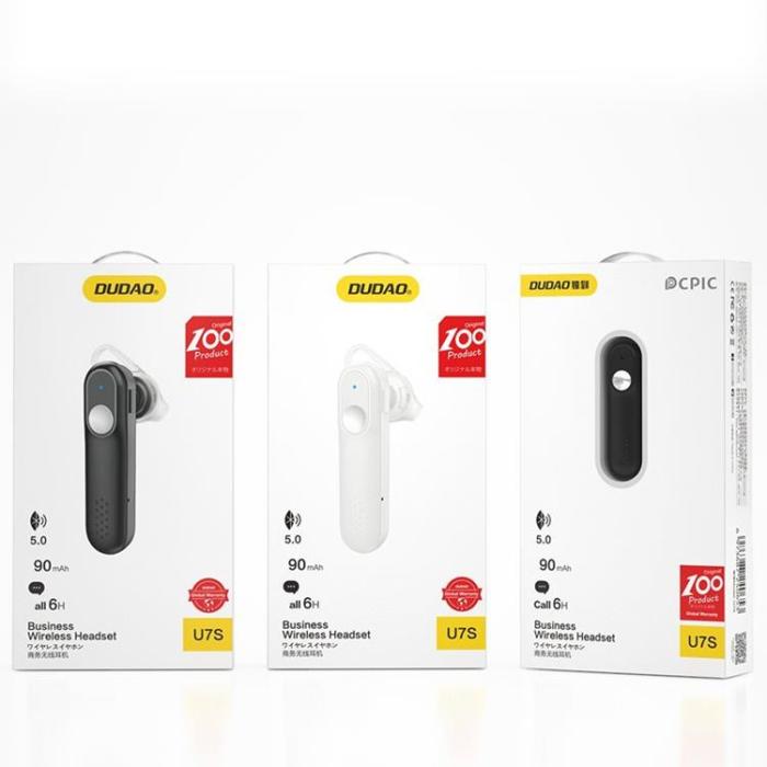 Dudao - Dudao Bluetooth Headset Wireless 5.0 Hörlur Car U7s - Svart