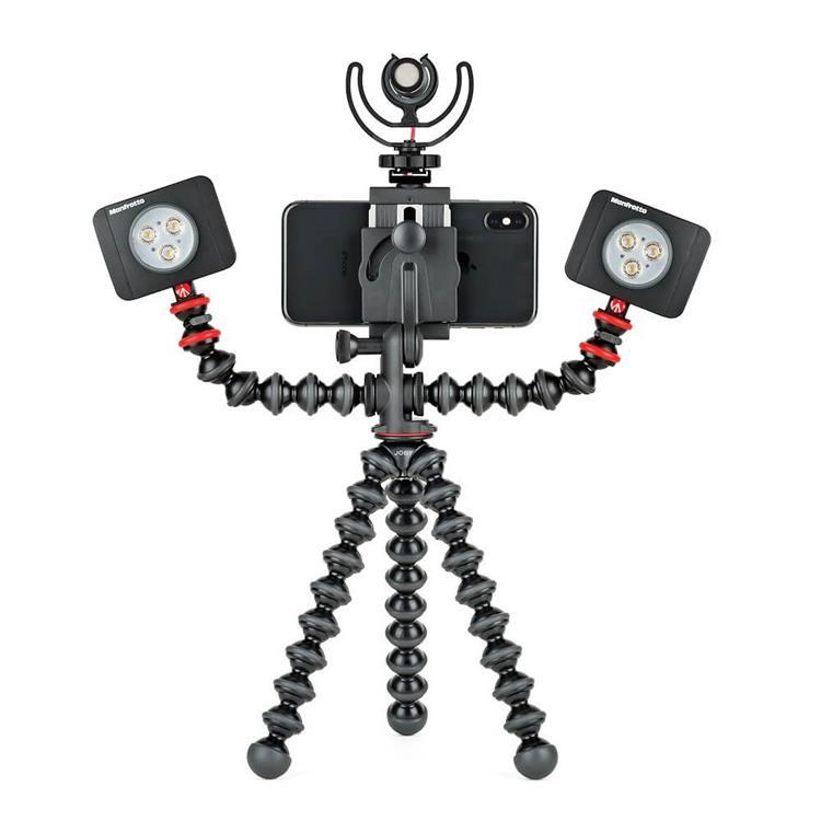 JOBY Stativkit Smartphone GorillaPod Mobile Rig - Svart / Grå | 5566 | AlltMobil