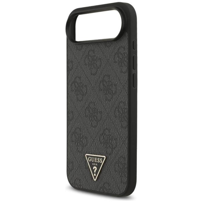 Guess - Guess iPhone 17 Air Mobilskal MagSafe 4G Strap Triangle Logo - Svart