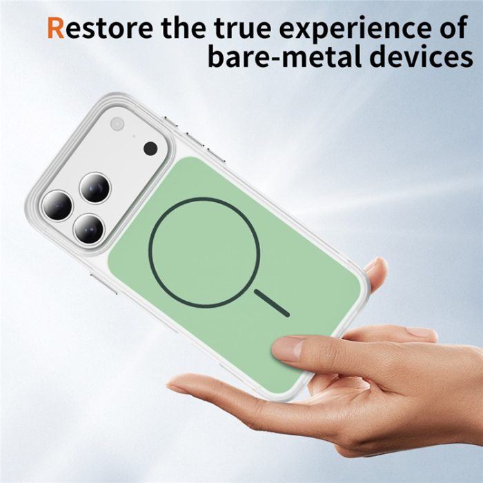 A-One Brand - iPhone 17 Pro Mobilskal MagSafe Skin Touch TPU PC