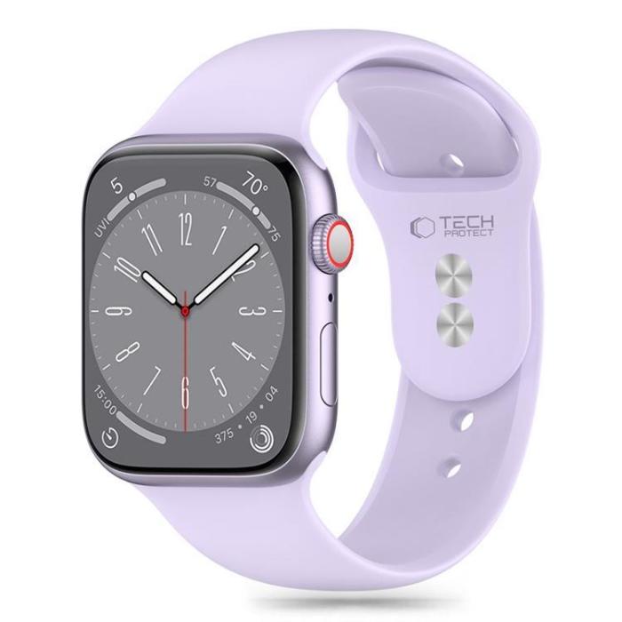 UTGATT - Tech-Protect Apple Watch 4/5/6/7/8/9/10/SE (38/40/41mm) Band Silikon