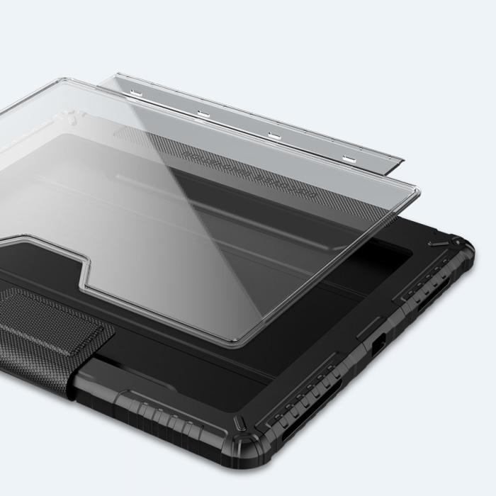 UTGATT1 - Nillkin Bumper Läder Case Pro Fodral iPad Pro 12.9 '' 2021/2020 - Svart