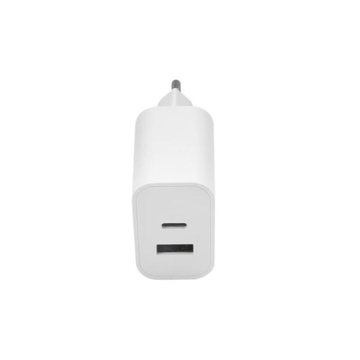 Maxlife - Maxlife Väggladdare 1x USB-C 1x USB 30W MXTC-06 - Vit