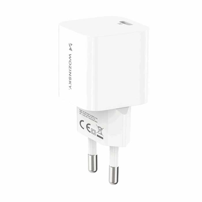 Wozinsky - Wozinsky Väggladdare USB-C PD 20W - Vit