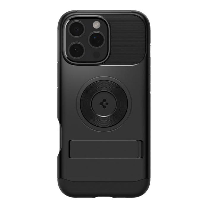 Spigen - Spigen iPhone 16 Pro Max Mobilskal MagSafe Slim Armor - Svart