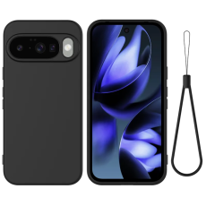 A-One Brand - Google Pixel 10 Mobilskal Liquid Silicone - Svart