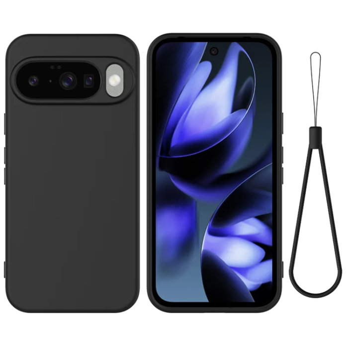 A-One Brand - Google Pixel 10 Mobilskal Liquid Silicone - Svart